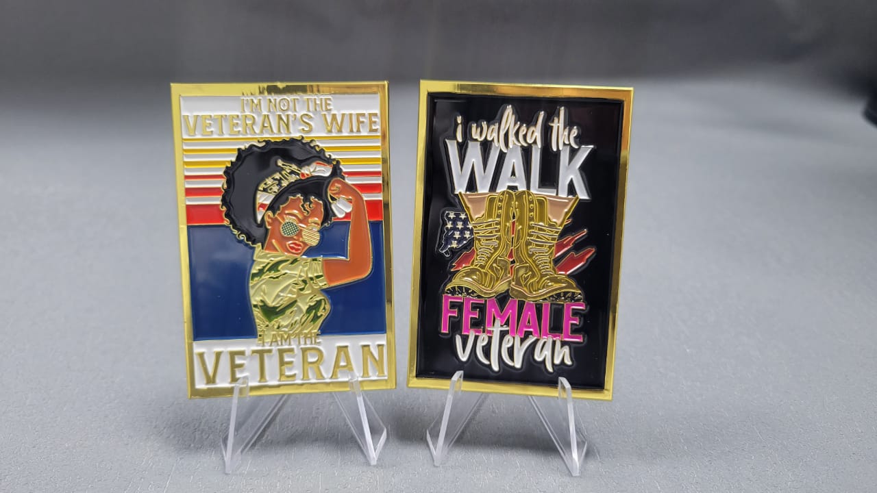Women Serve Too Coin