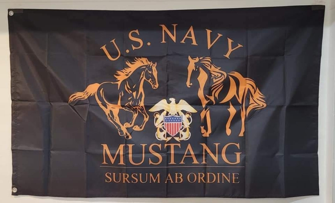 MUSTANG FLAG