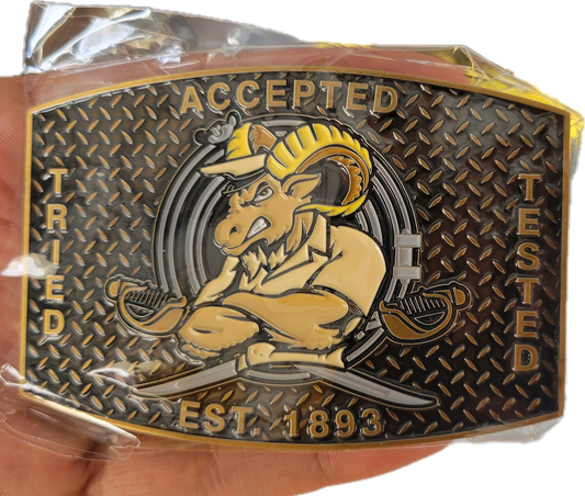Beautiful clean buckle!!! Perfect for khakis or NWUs!!!!!