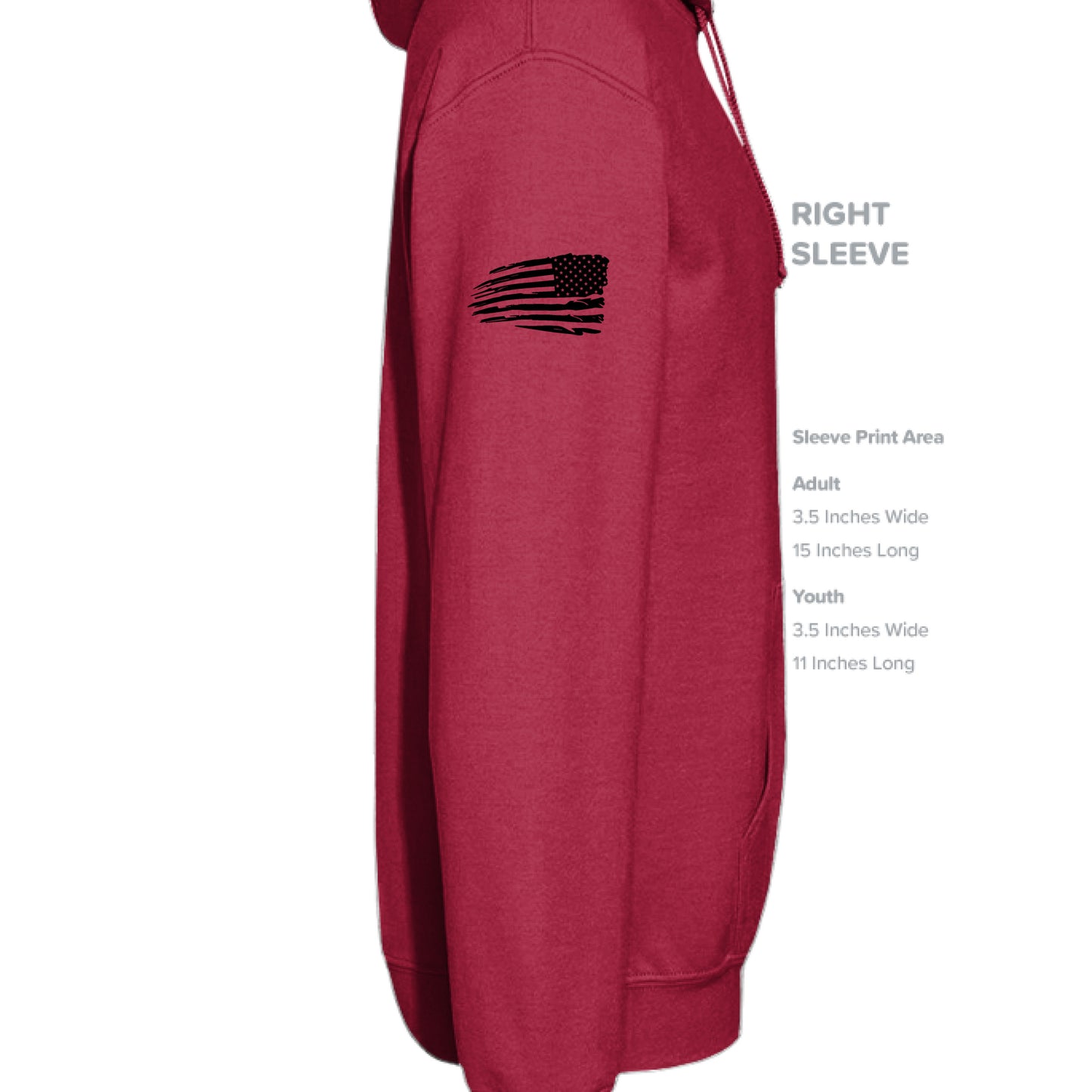 CHERRY RED - SLEEVE_RIGHT