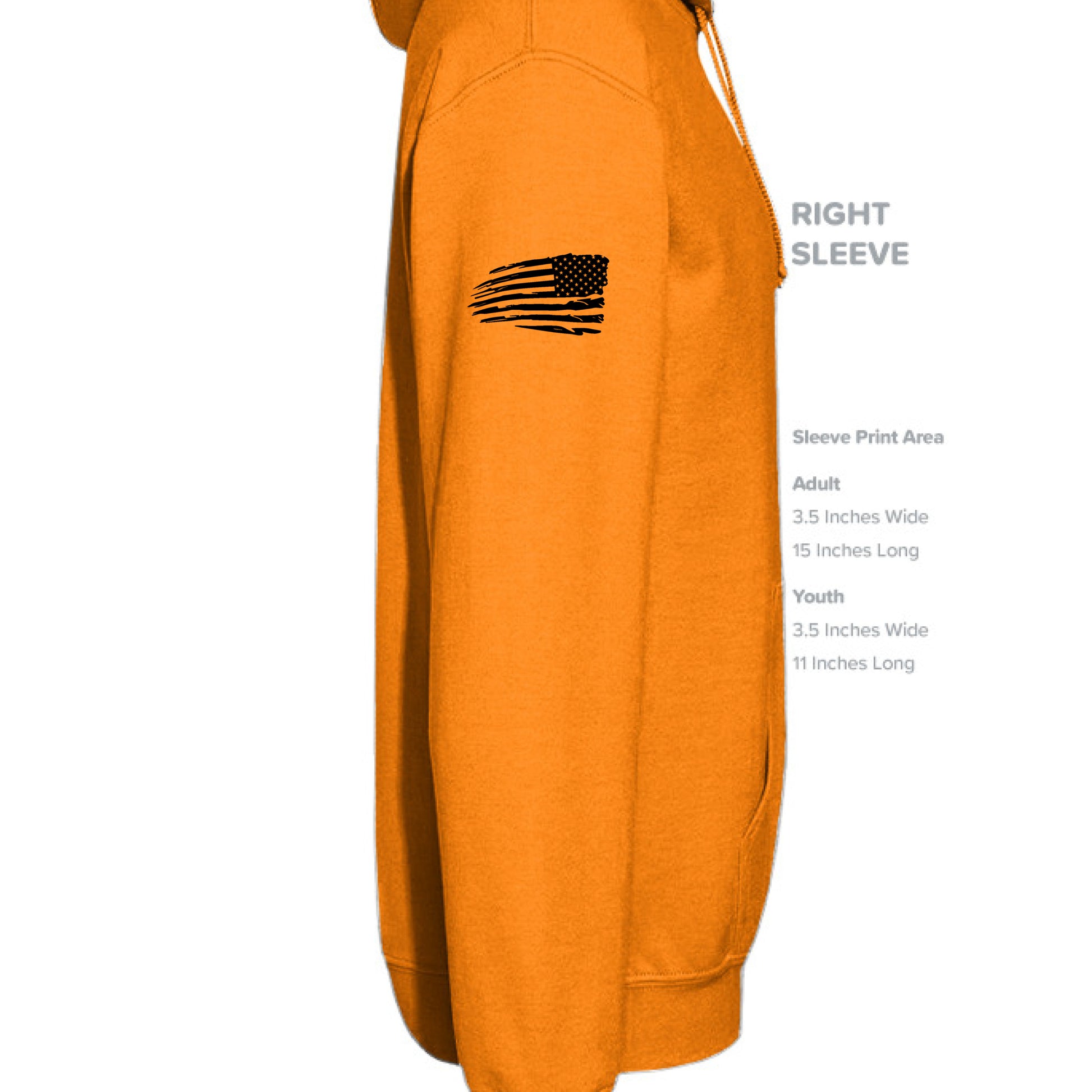 SAFETY ORANGE - SLEEVE_RIGHT