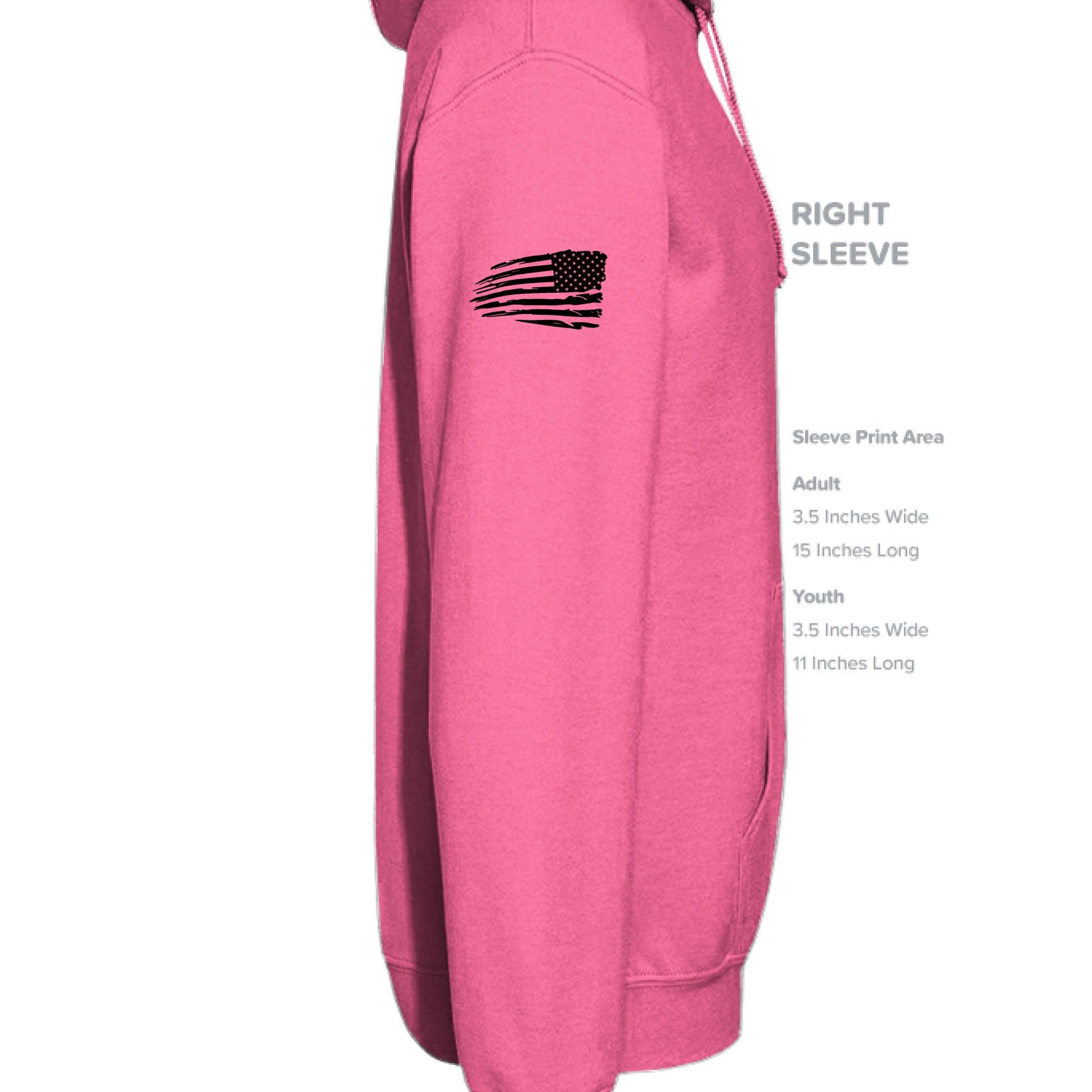 SAFETY PINK - SLEEVE_RIGHT