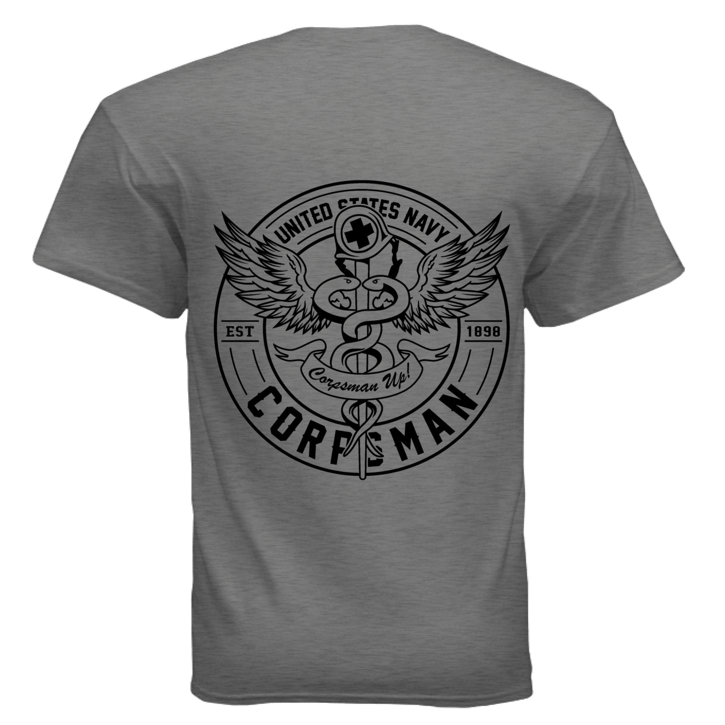 GRAPHITE HEATHER - BACK