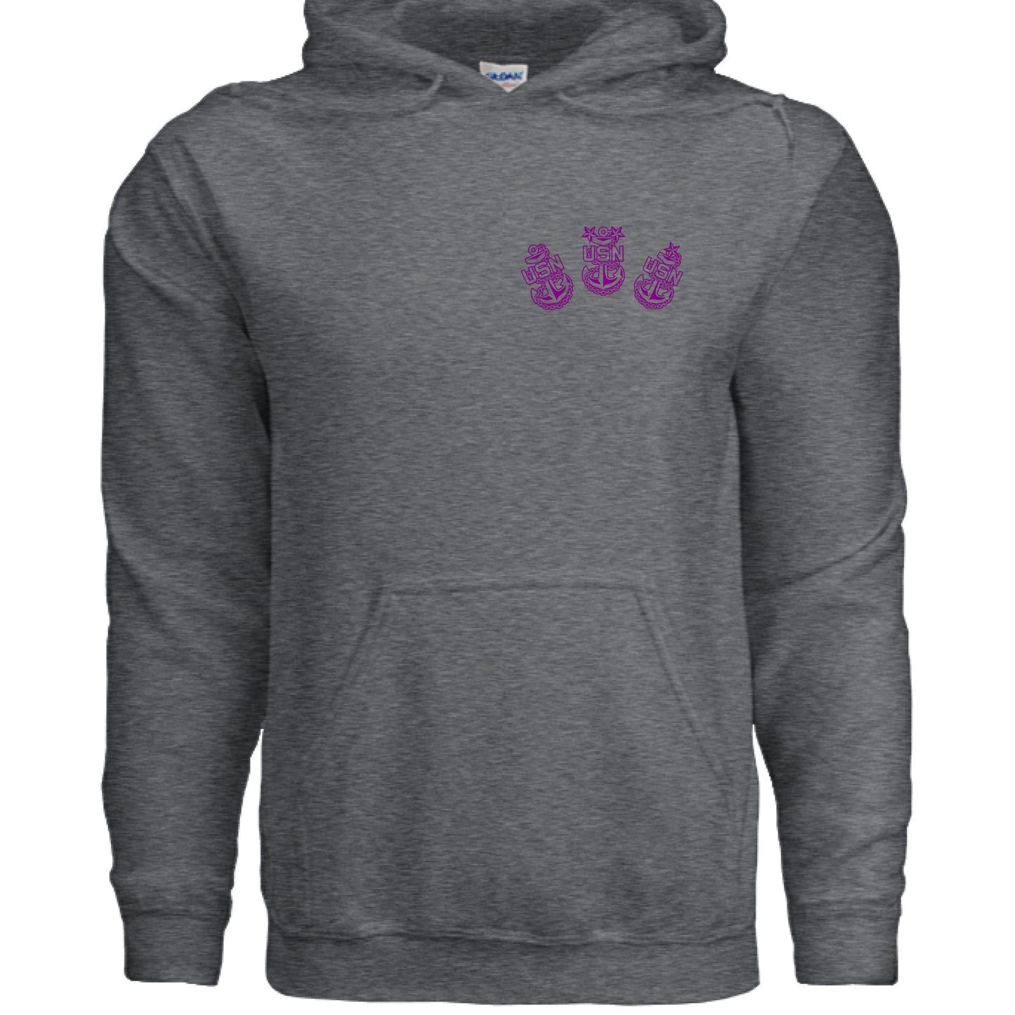 DARK HEATHER - FRONT