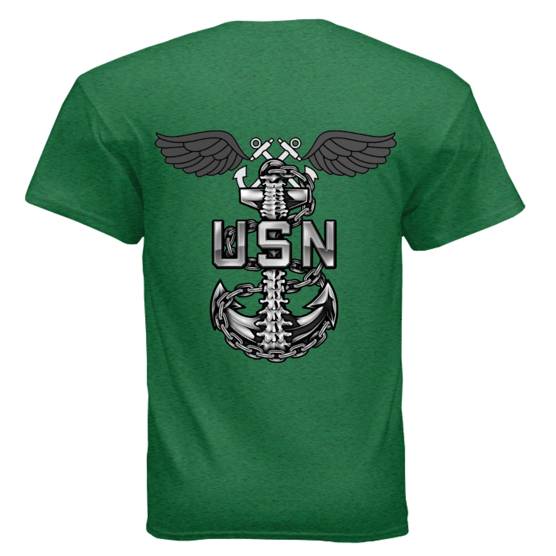 ANTIQUE IRISH GREEN - BACK