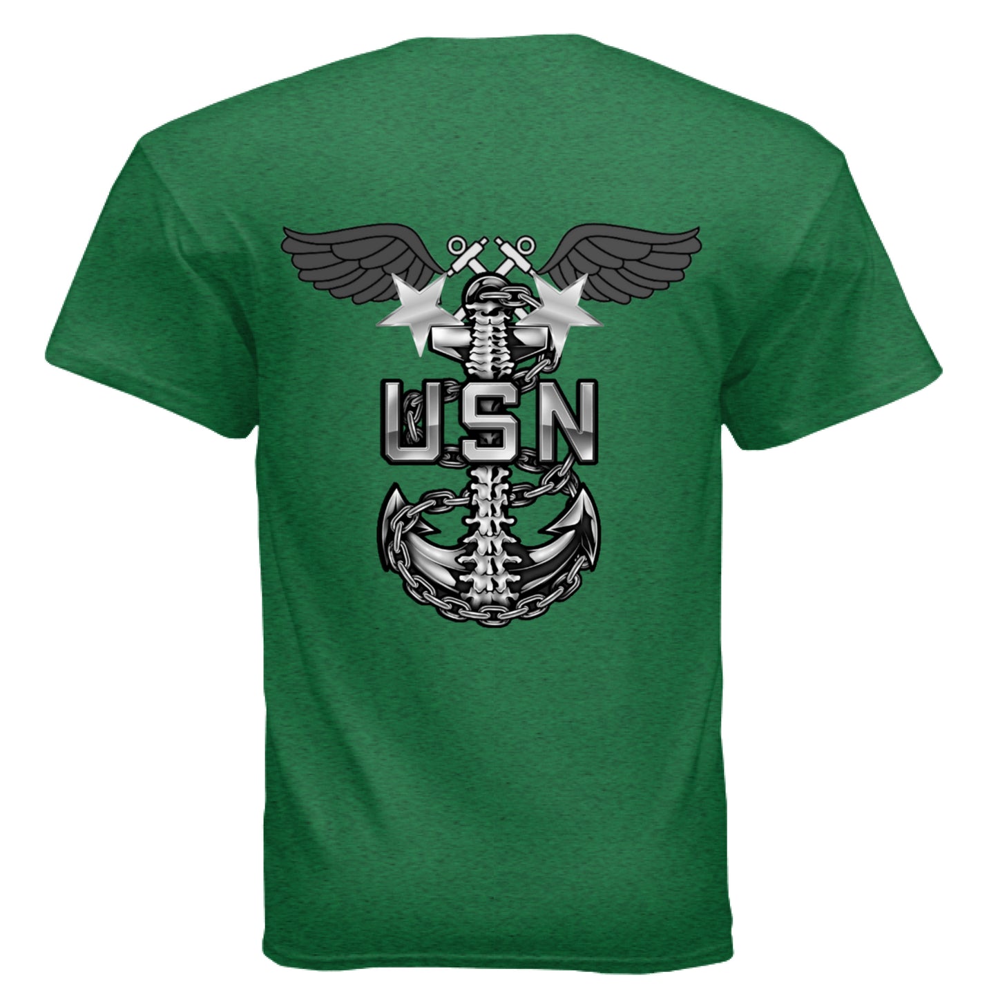 ANTIQUE IRISH GREEN - BACK