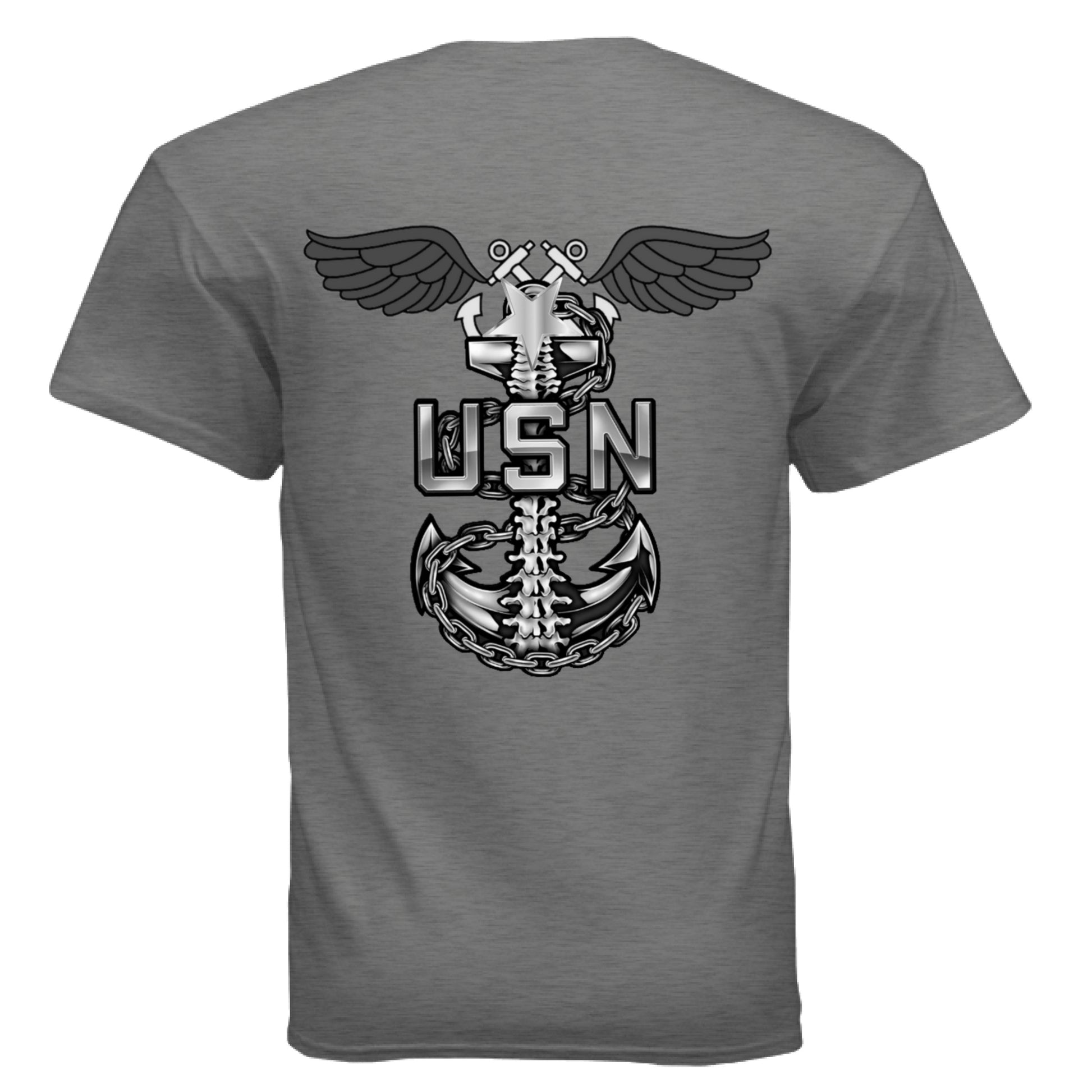 GRAPHITE HEATHER - BACK
