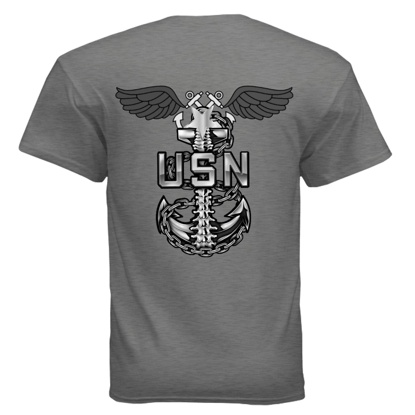GRAPHITE HEATHER - BACK