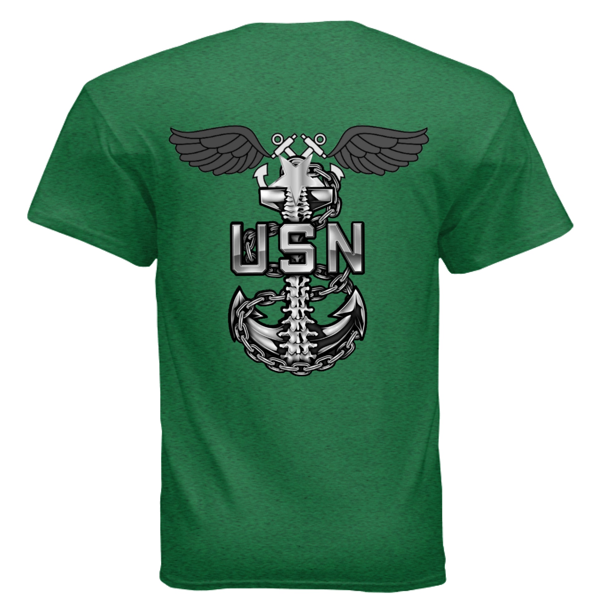 ANTIQUE IRISH GREEN - BACK