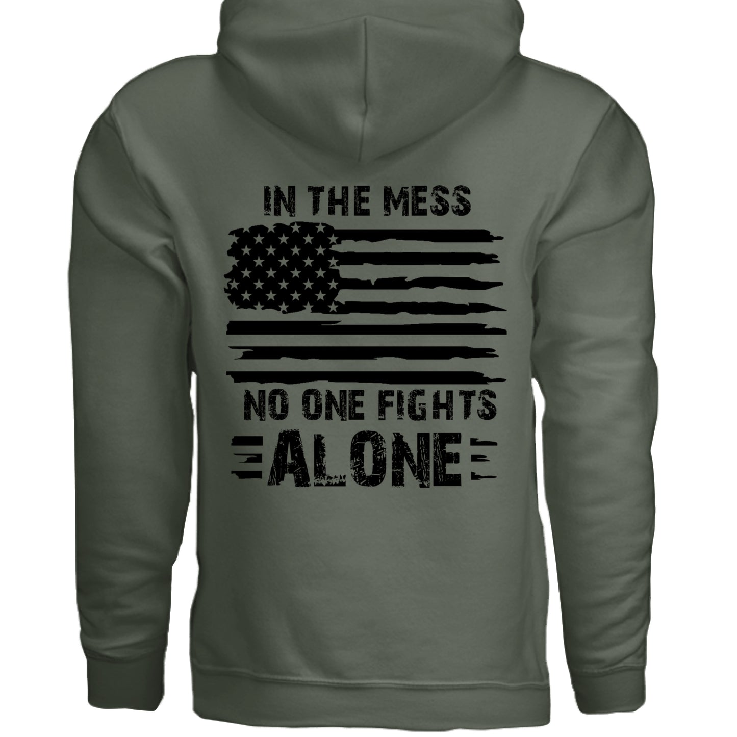 MILITARY GREEN - BACK