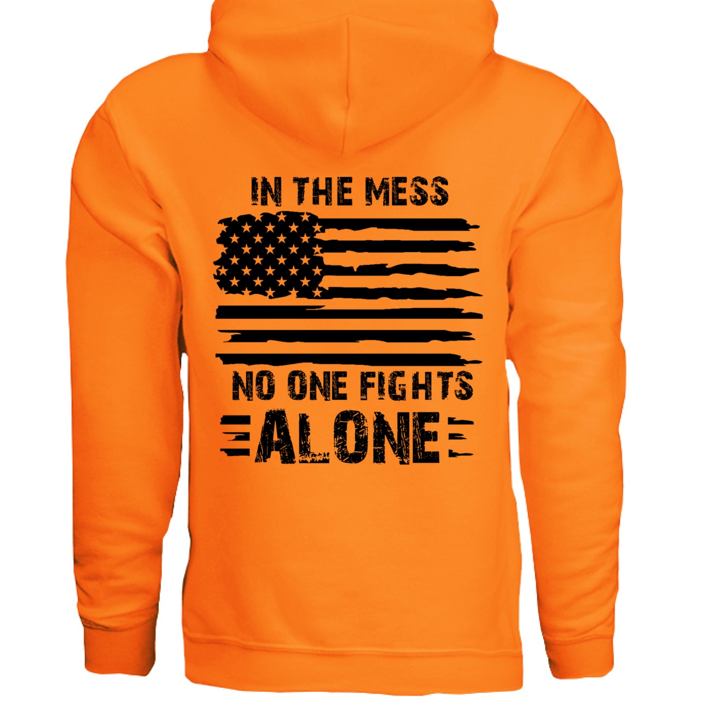 SAFETY ORANGE - BACK