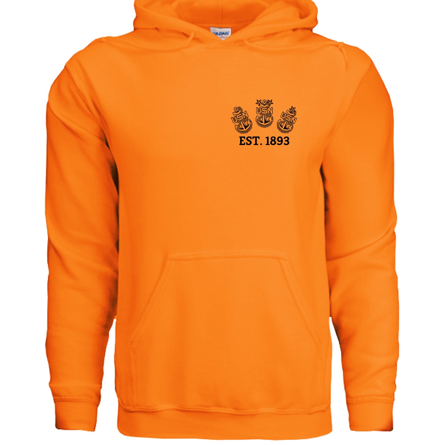 SAFETY ORANGE - FRONT