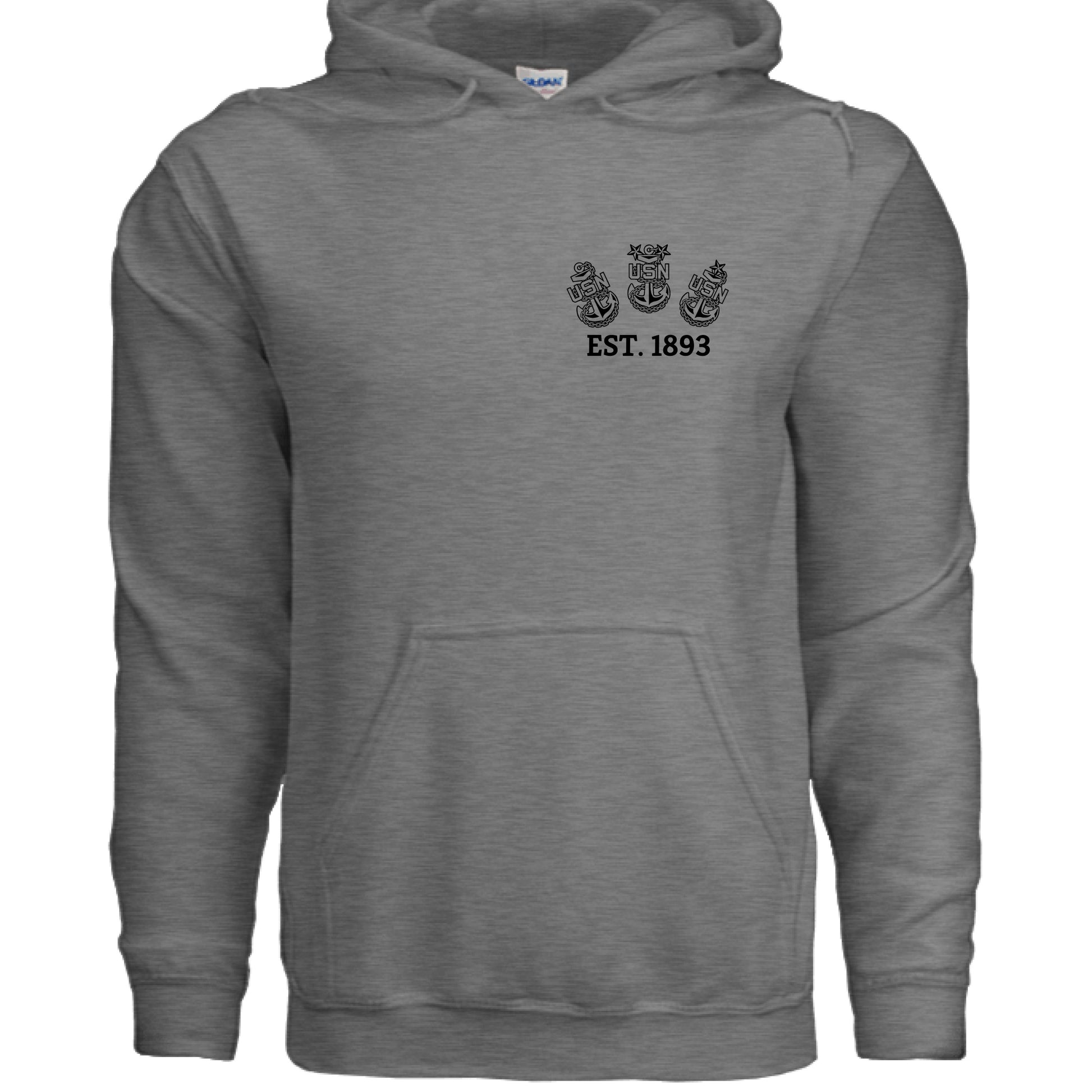 GRAPHITE HEATHER - FRONT