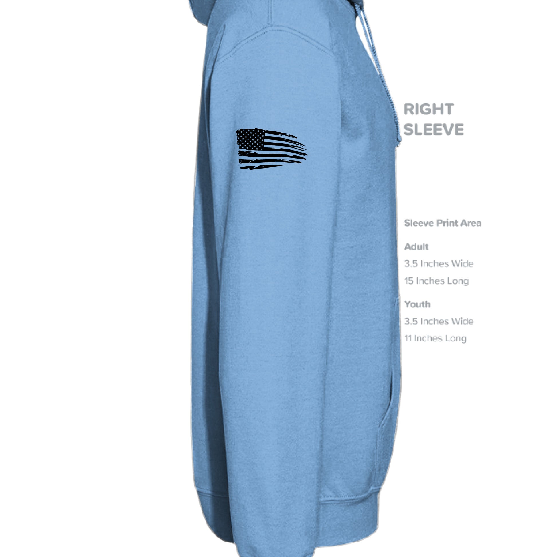 CAROLINA BLUE - SLEEVE_RIGHT
