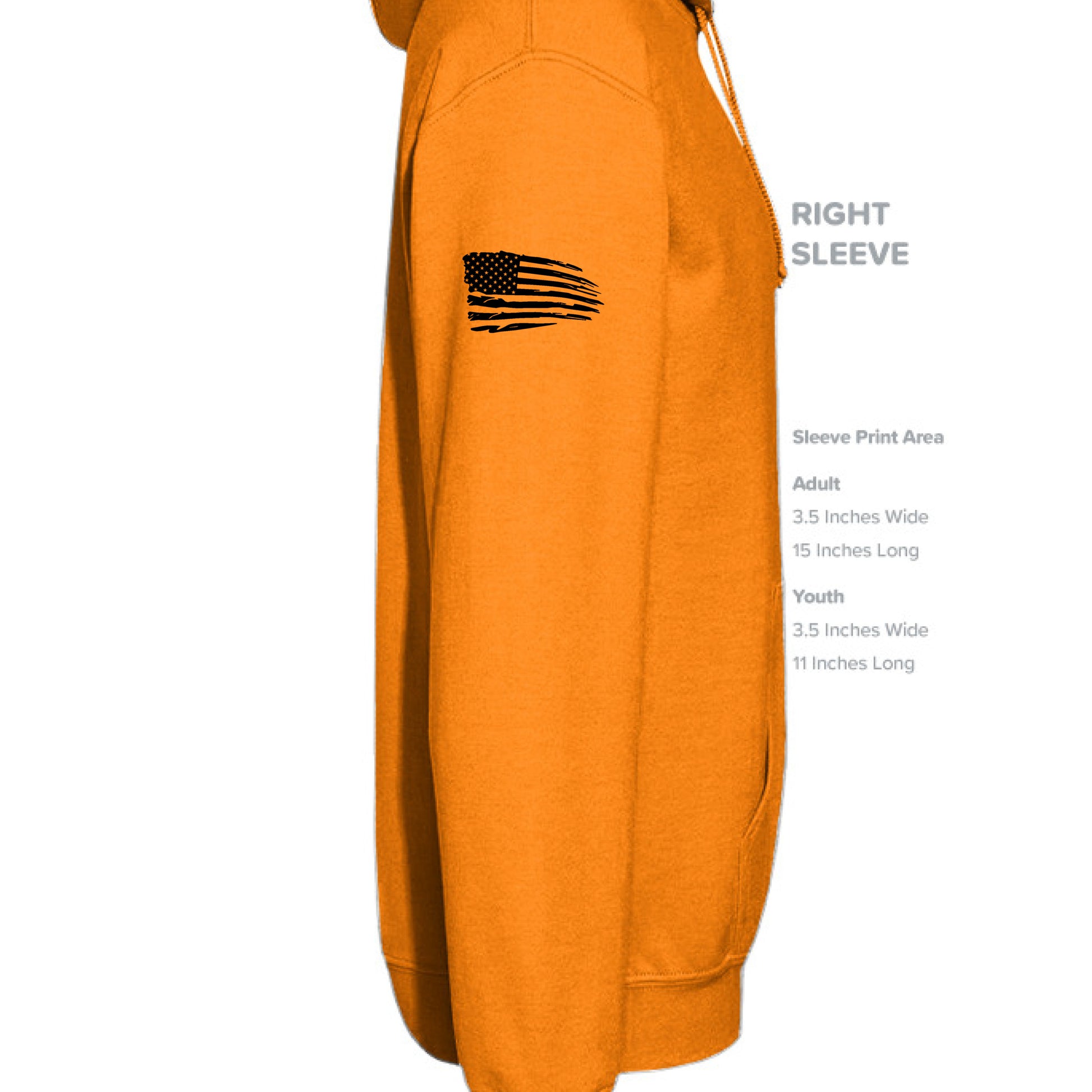 SAFETY ORANGE - SLEEVE_RIGHT