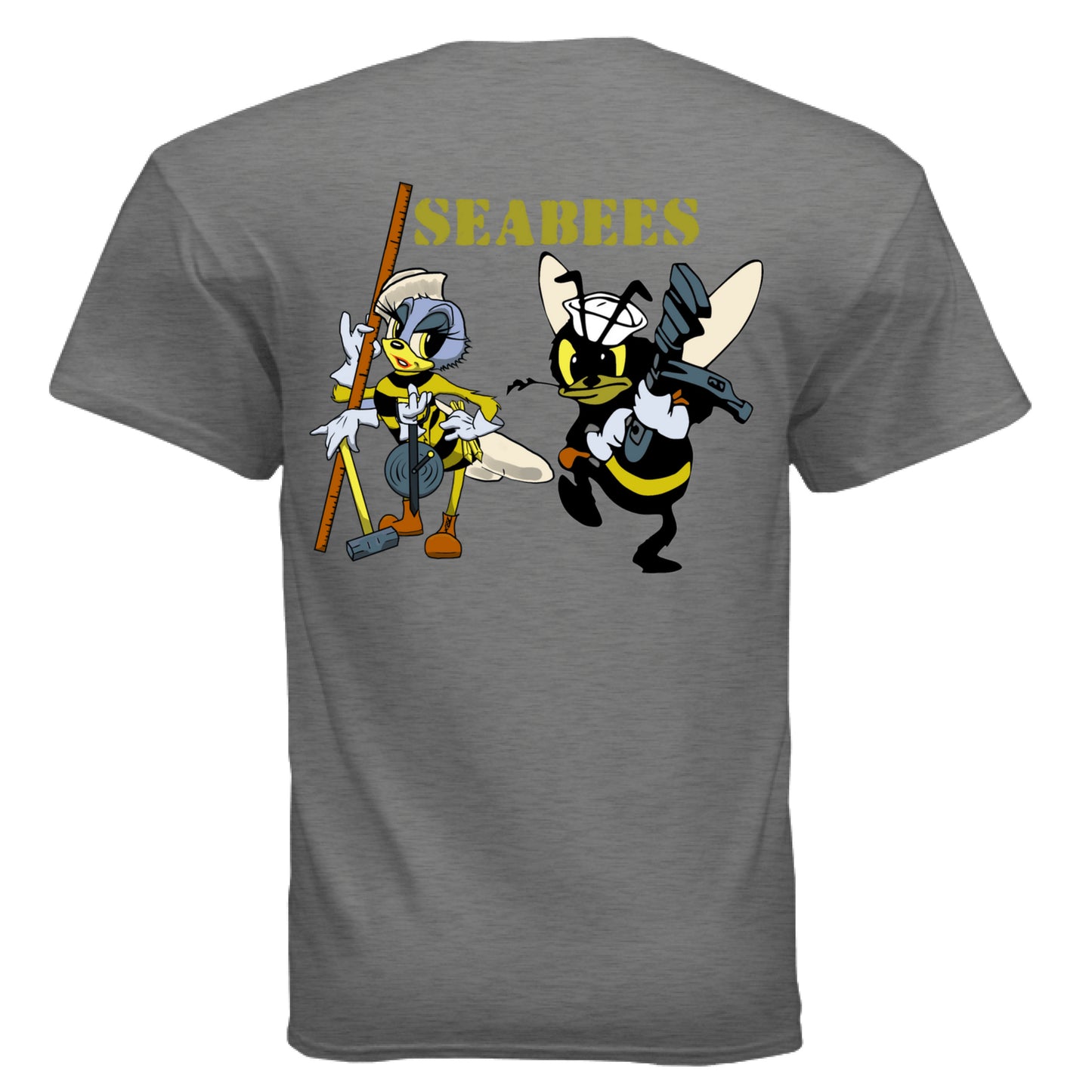 GRAPHITE HEATHER - BACK