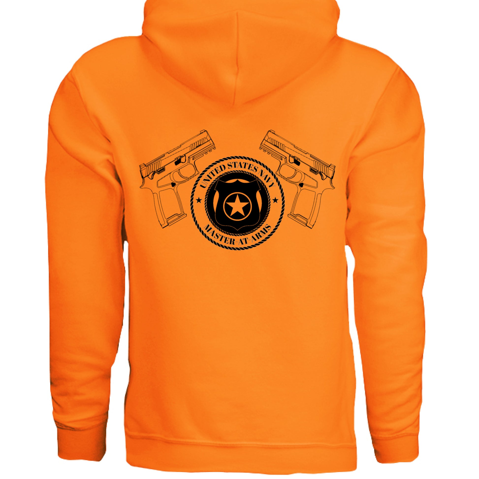 SAFETY ORANGE - BACK