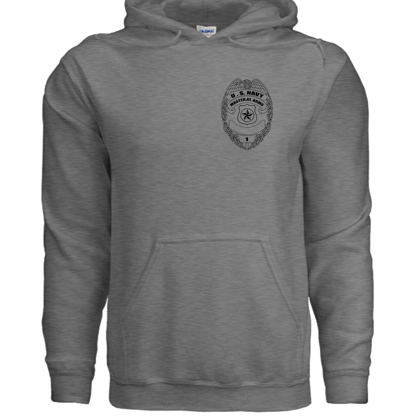 GRAPHITE HEATHER - FRONT