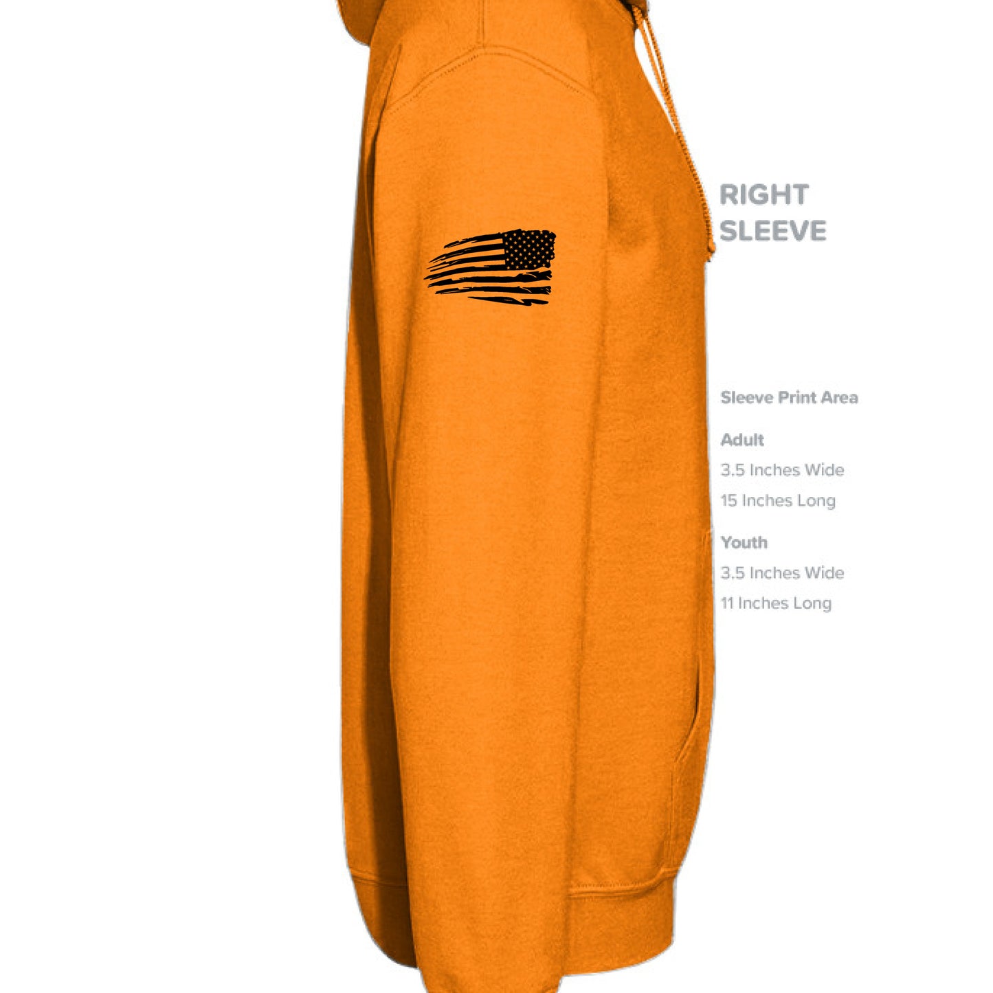 SAFETY ORANGE - SLEEVE_RIGHT