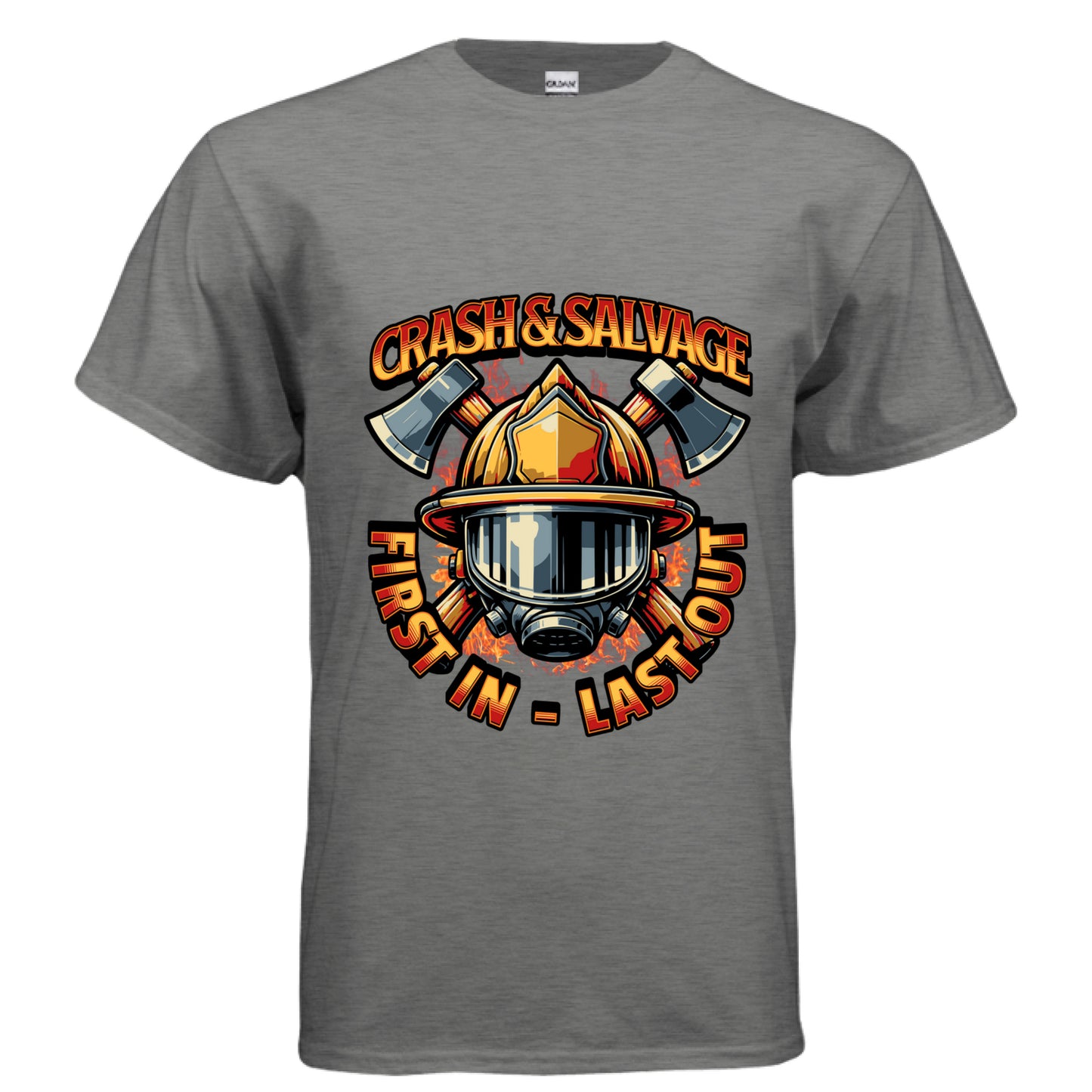 GRAPHITE HEATHER - FRONT