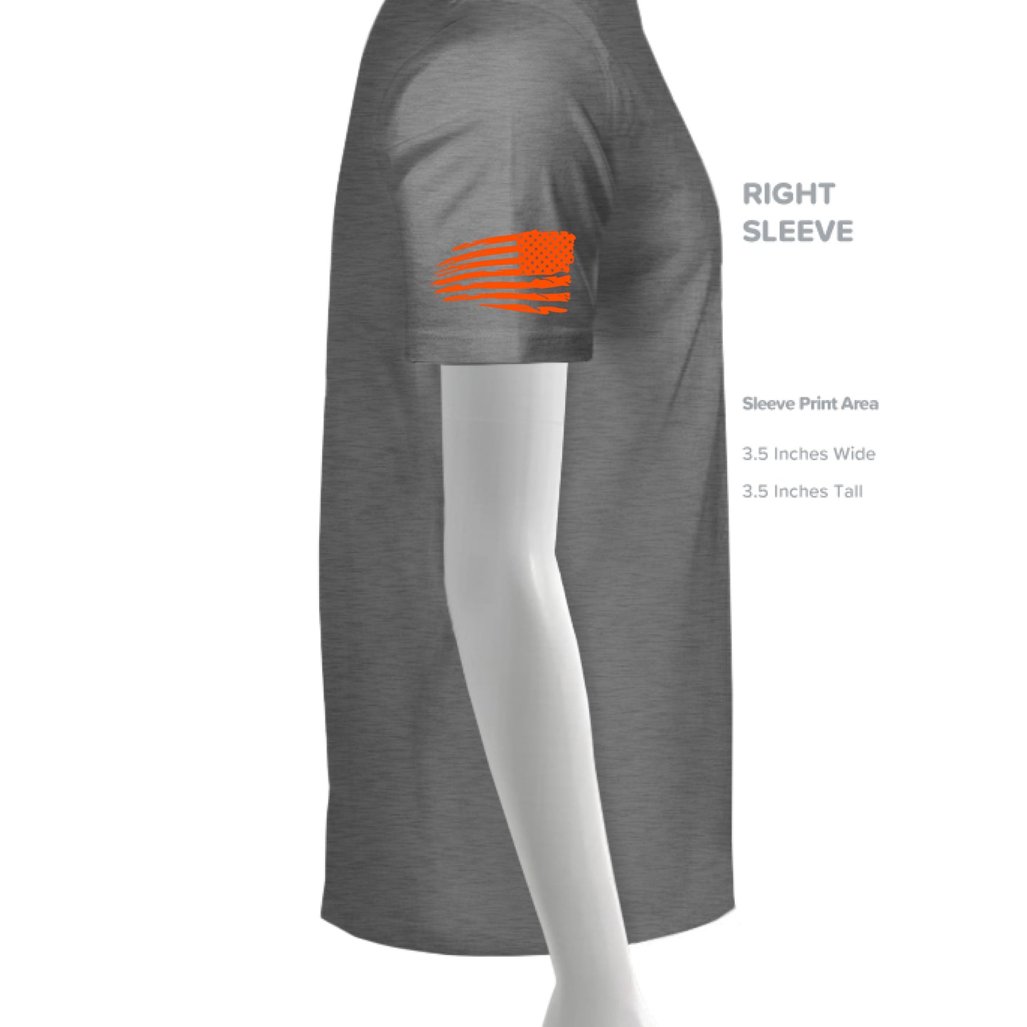 GRAPHITE HEATHER - SLEEVE_RIGHT