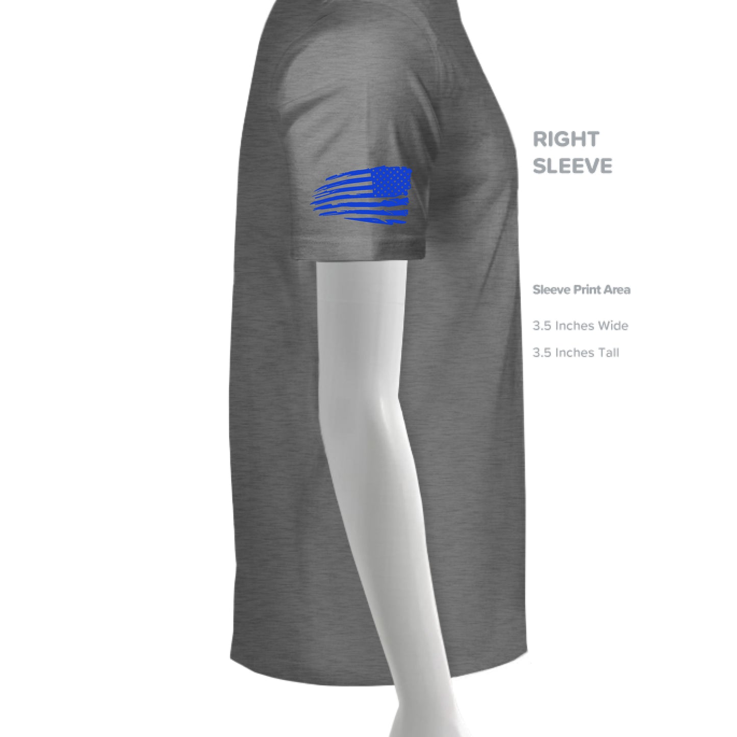 GRAPHITE HEATHER - SLEEVE_RIGHT