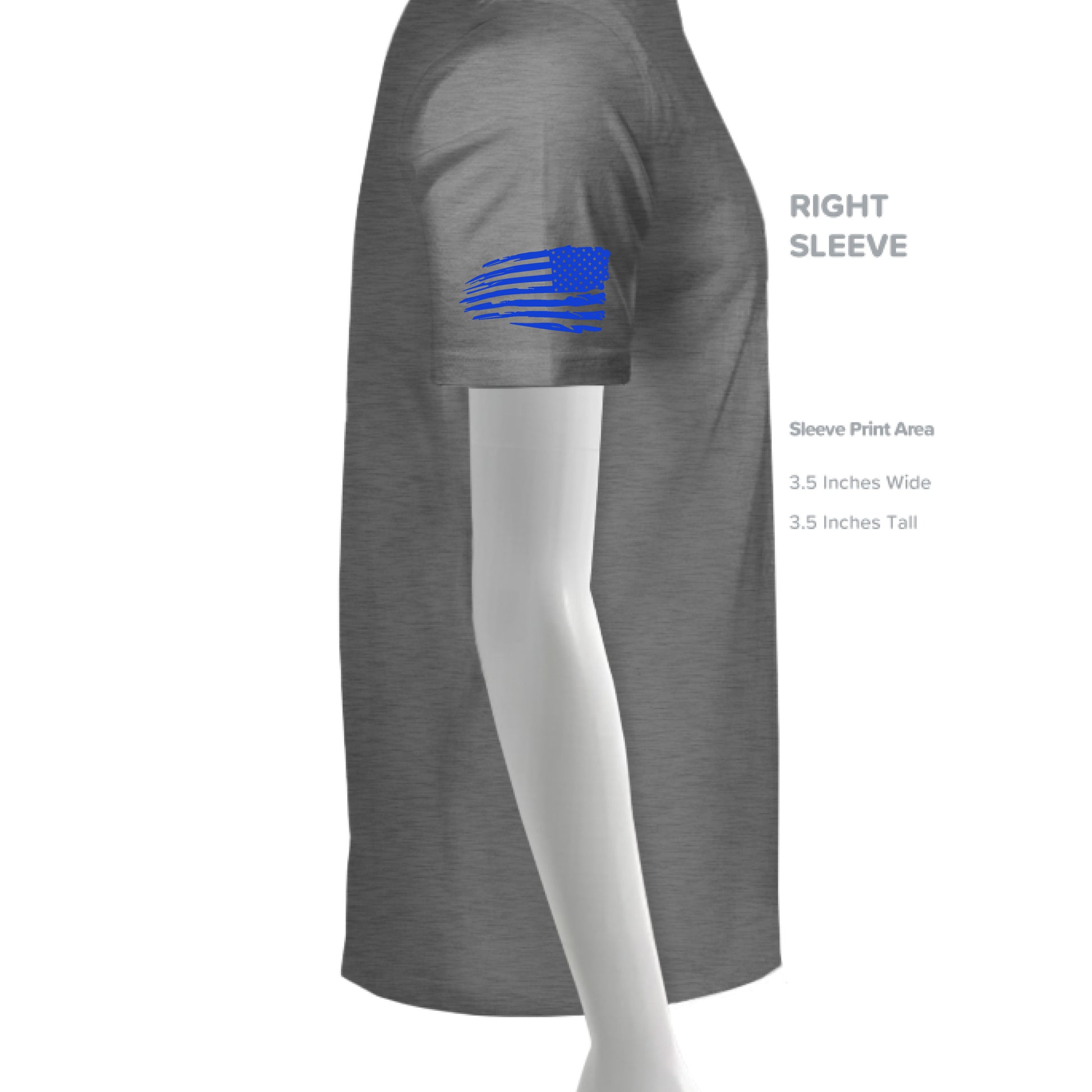 GRAPHITE HEATHER - SLEEVE_RIGHT