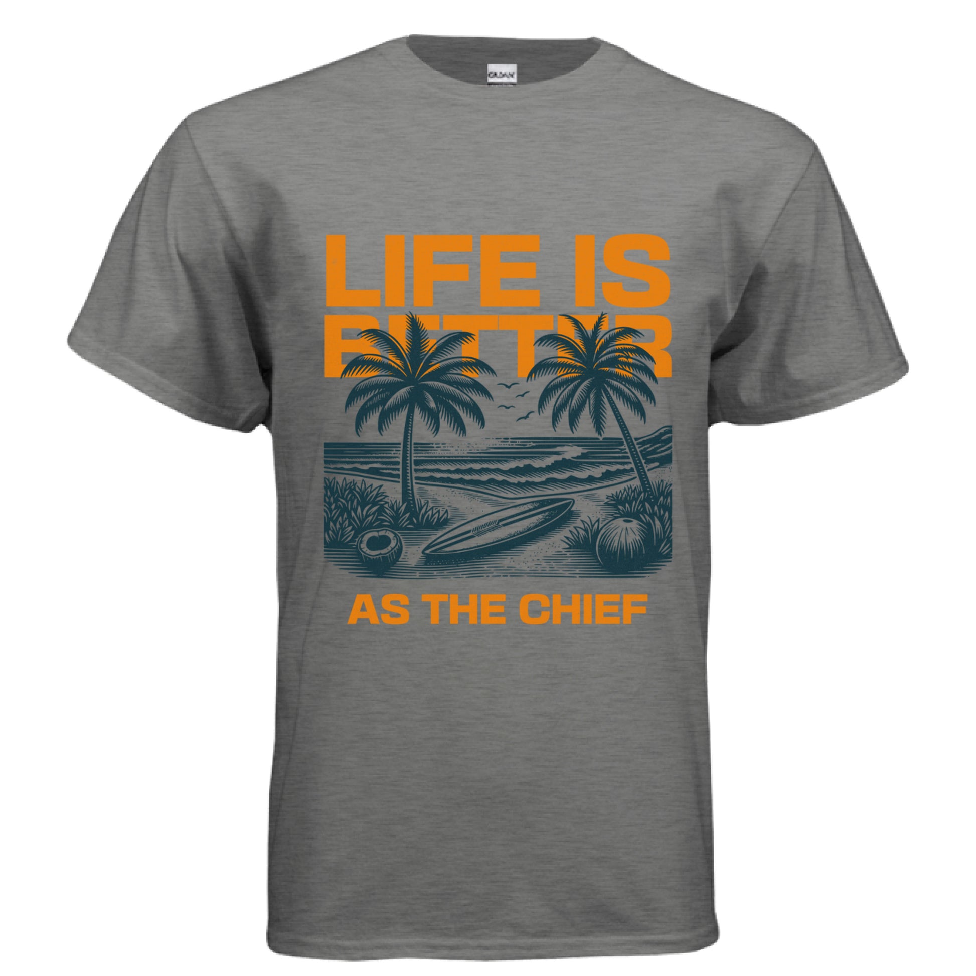 GRAPHITE HEATHER - FRONT
